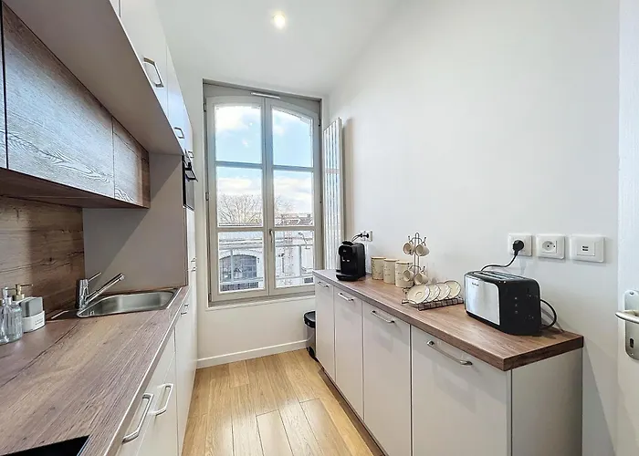 아파트 Le Patio'nnement, Troyes, Centre 트루아